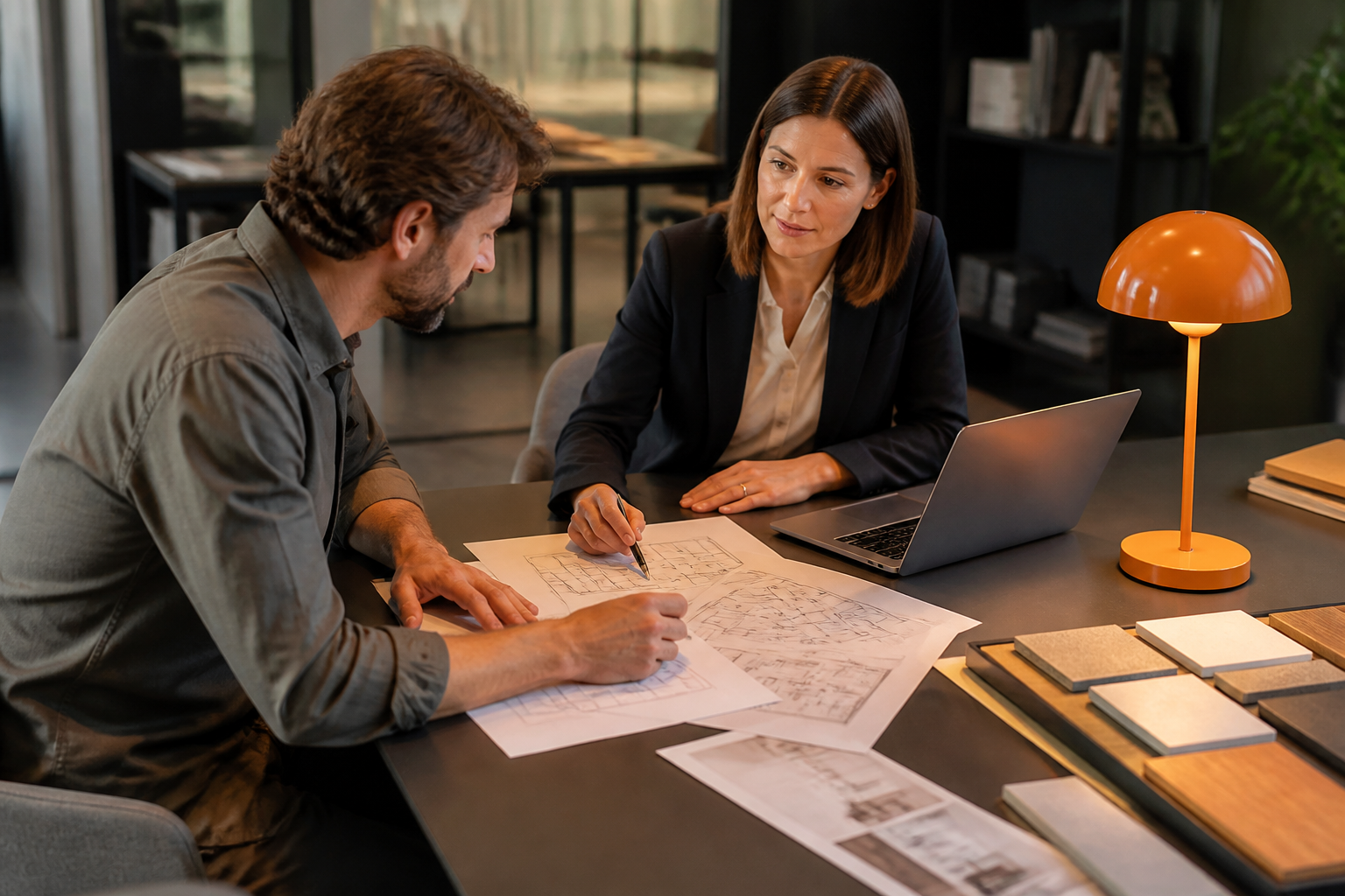 Renovation project briefing and planning discussion